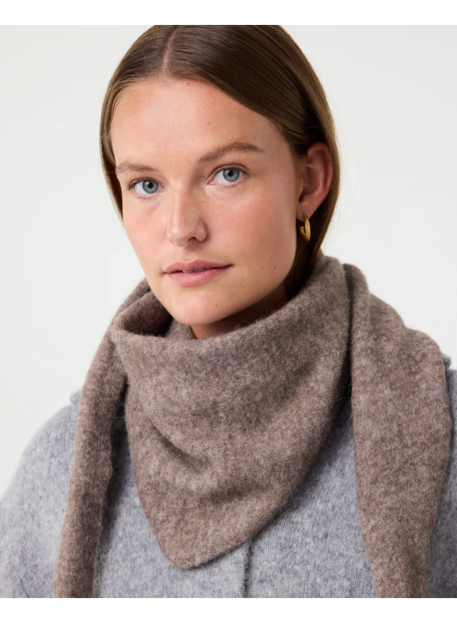 Tricja Scarf Walnut Knit-Ted