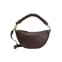 O My Bag Leo Twisted Handle Chocolat Soft Grain