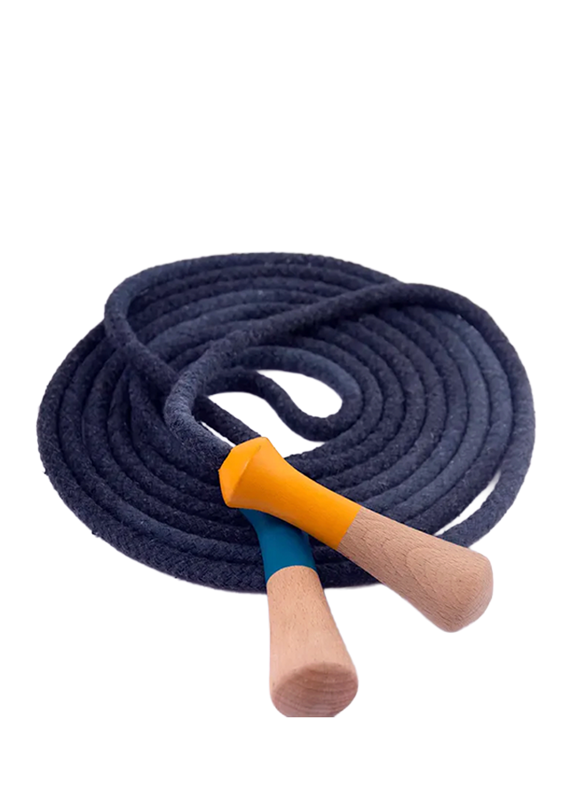 Me&Mine Playground Jump Rope Blue/Mustard