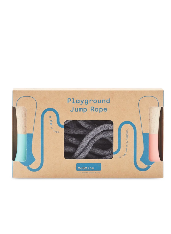 Me&Mine Playground Jump Rope Blue/Mustard