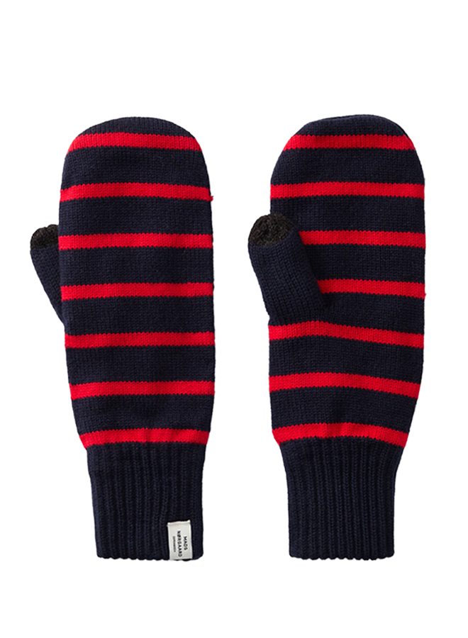 Work Wool Milo Mitten Parisian Night/ High Risk Mads Norgaard