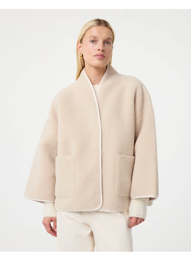 Joko Jacket Creme Knit-Ted