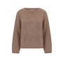 Amalia Pullover Mocca Knit-Ted