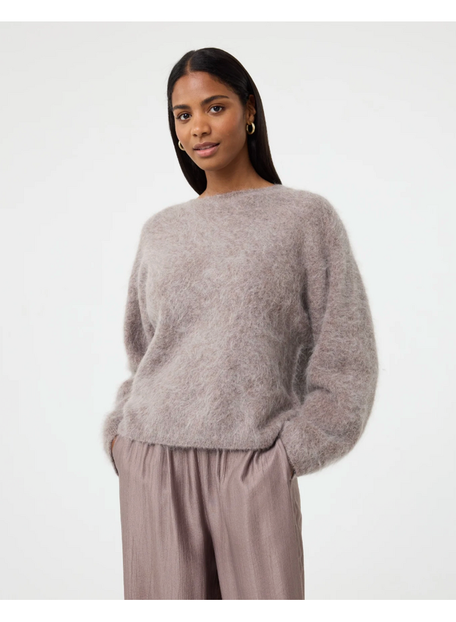 Amalia Pullover Mocca Knit-Ted