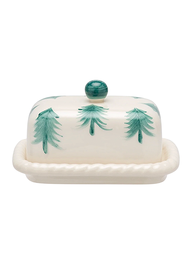 Christmas Forest Butter Dish  Anna+Nina