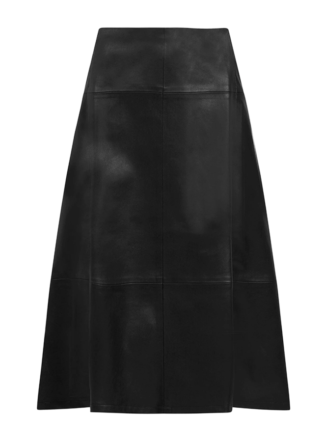 Stanny Skirt Black Knit-ted