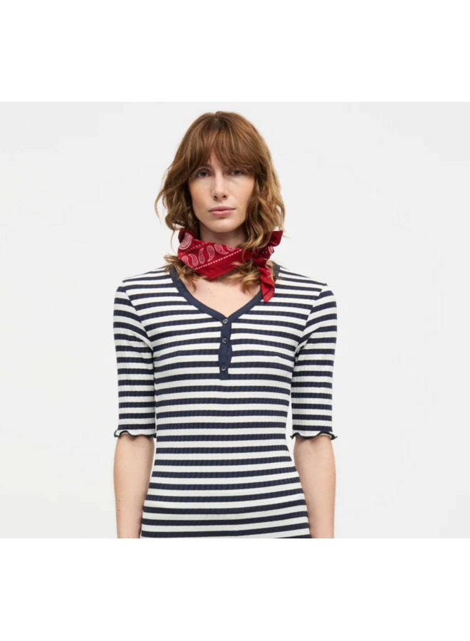 Soft Cotton Paisley Scarf Solid Mads Norgaard