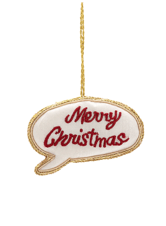 Merry Christmas Ornament  Anna+Nina