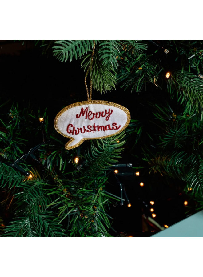 Merry Christmas Ornament Anna+Nina