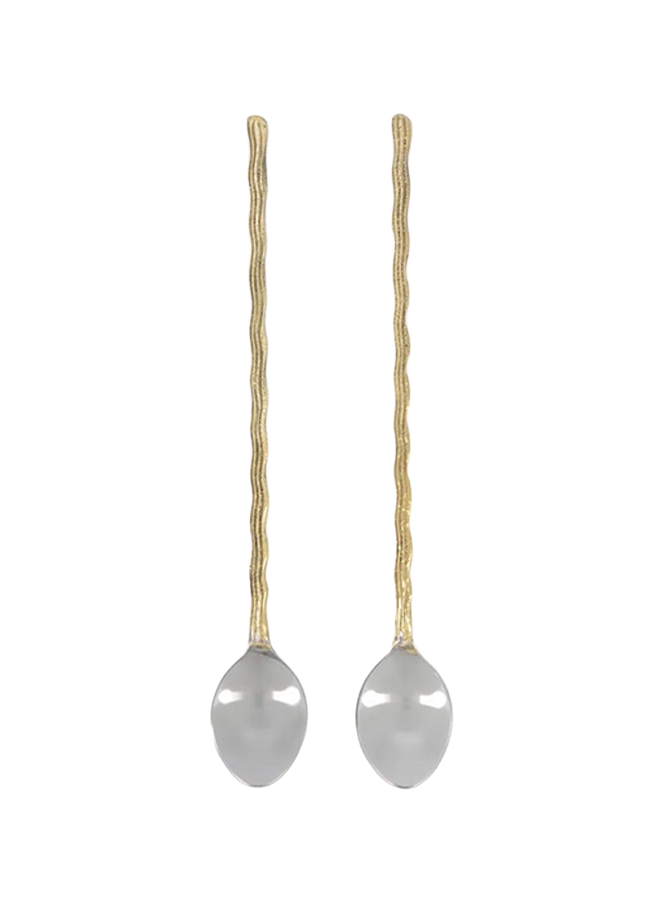 Wavy Latte Spoon Set Doing Goods