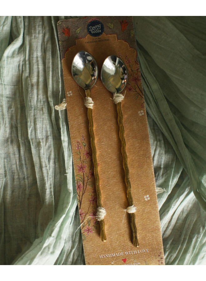 Wavy Latte Spoon Set Doing Goods