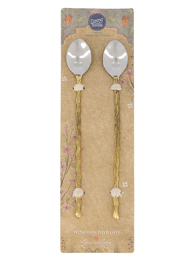 Wavy Latte Spoon Set Doing Goods