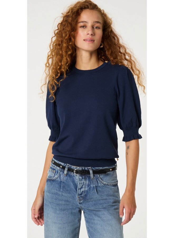 Molly Short Sleeve Pullover After Midnight Fabienne Chapot