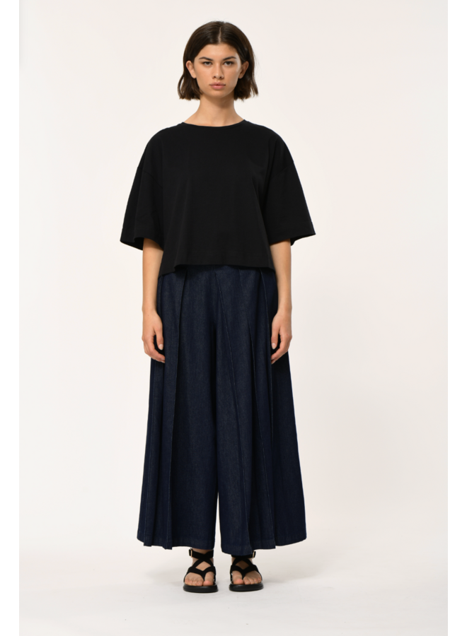 HL-PA-LUTH-D Trousers Denim Blue Humility