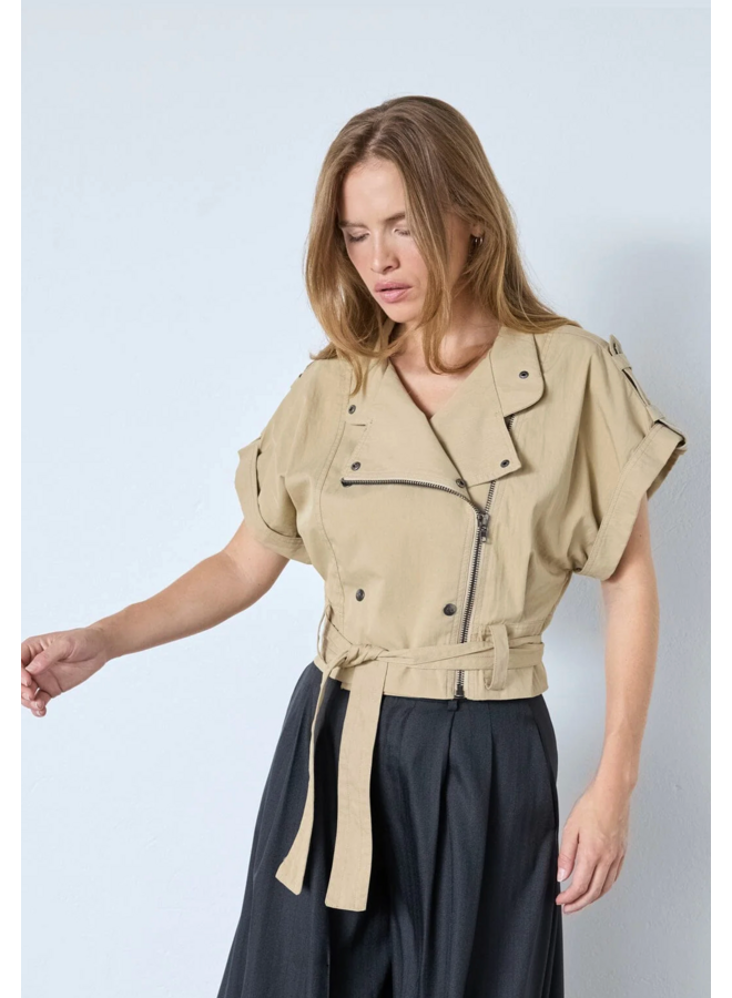 KeshaCC Cargo Vest Sand Co'Couture