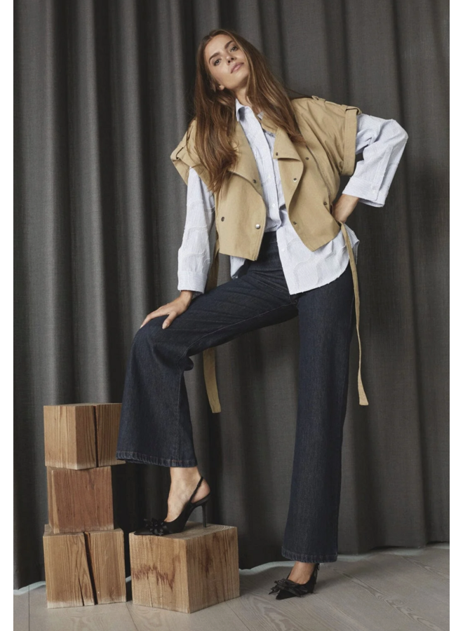 KeshaCC Cargo Vest Sand Co'Couture