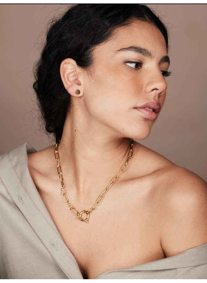 Grove schakelketting duolink Ellen Beekmans