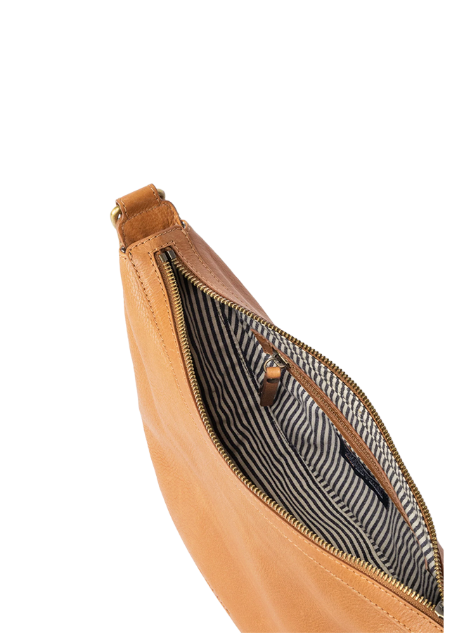 O My Bag Leo Midi Wild Oak Soft Grain Leather