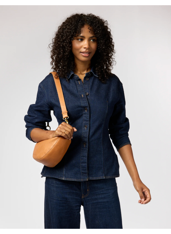 O My Bag Leo Midi Wild Oak Soft Grain Leather