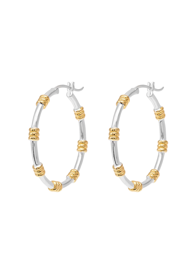 Dual Hoop Earrings Anna+Nina