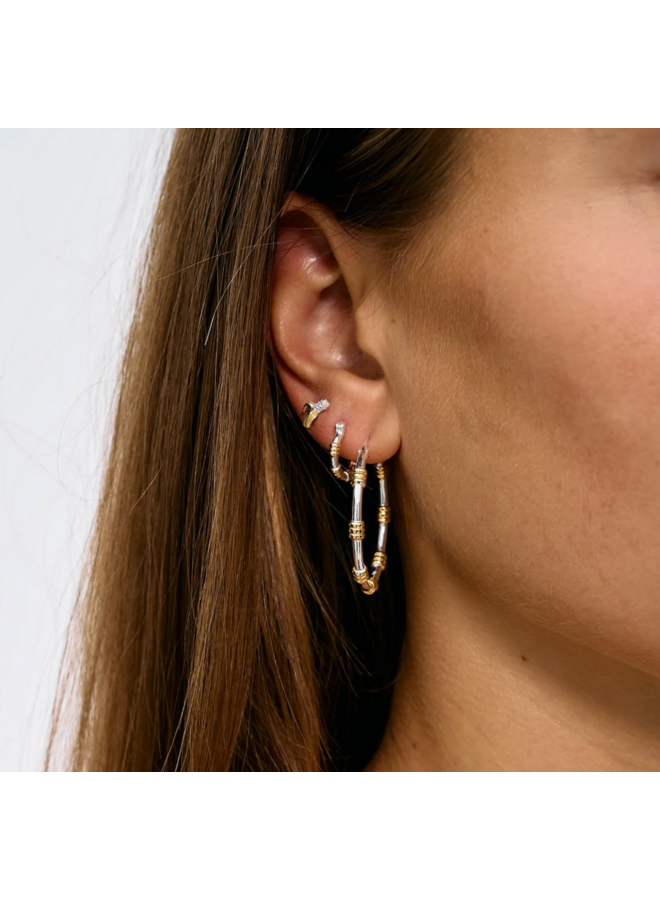 Dual Hoop Earrings Anna+Nina