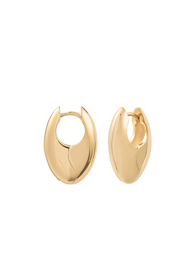 Chubby Hoop Earrings Anna+Nina