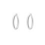 Round Plain Hoop Earrings Anna+Nina