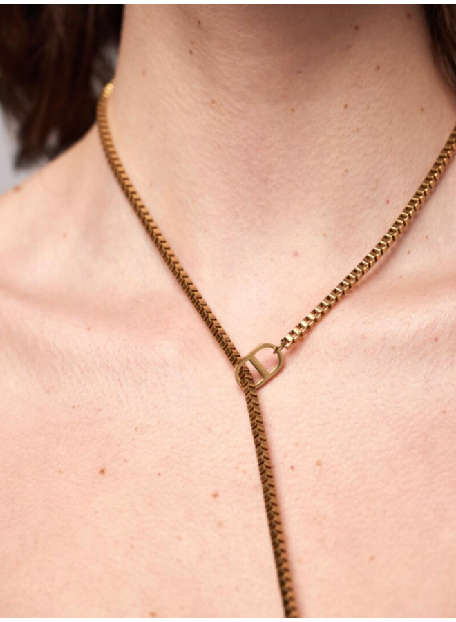 Ellen Beekmans Minimalistische doorhaalketting
