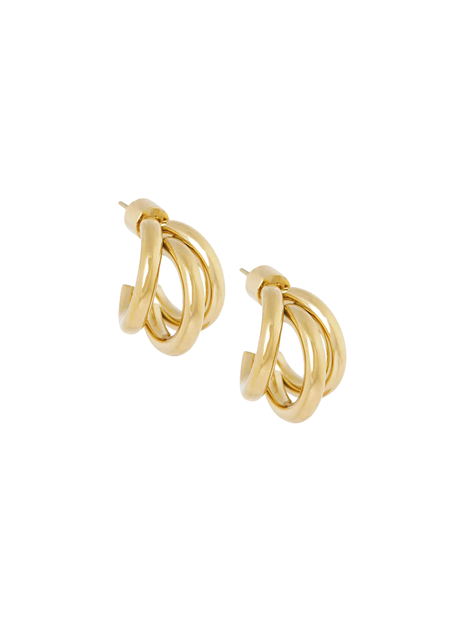 Ellen Beekmans 3-delige oorringetjes