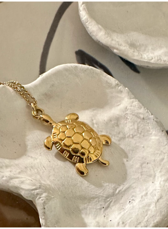 Ellen Beekmans Ketting met schildpadhanger