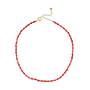 Ellen Beekmans  Schelpenketting / rood