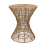 SABLIER - bijzettafel - jute - DIA 38 x H 46 cm - naturel -  Pomax