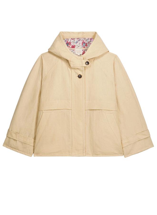 JACKET BERTILLE COTTON LINEN CANVAS Louise Misha SALE