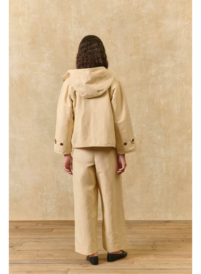 JACKET BERTILLE COTTON LINEN CANVAS Louise Misha