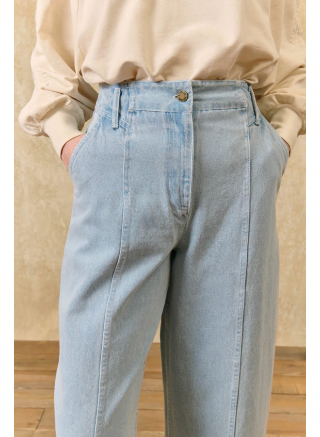 PANTS ALMOSI DENIM Bleach Louise Misha