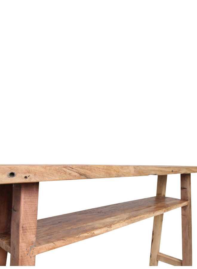 Console double top, sidetable