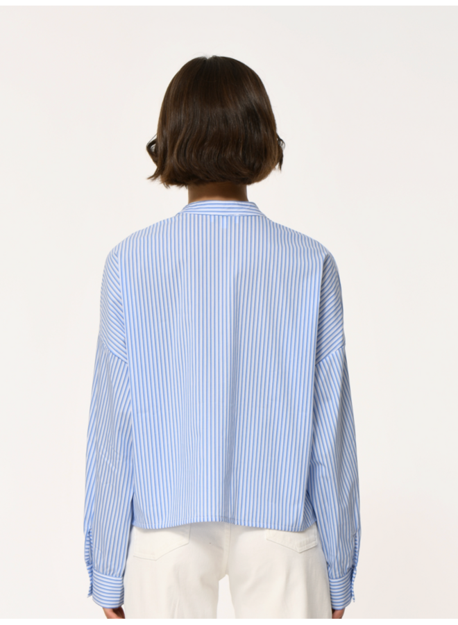 FL-CH-FASHION-R Blouse Bleu  La Fee Maraboutee