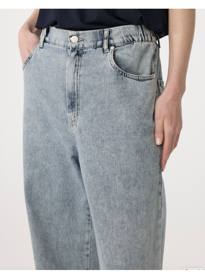 Dennie Pants Blue Knit-Ted