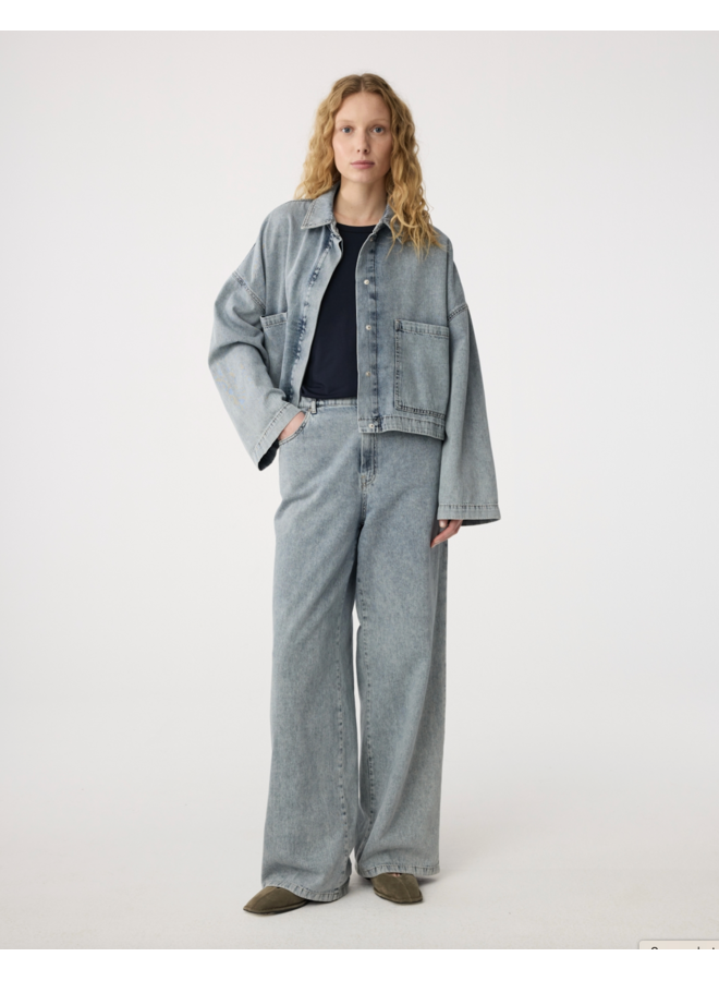 Dory Jacket Blue Knit-Ted