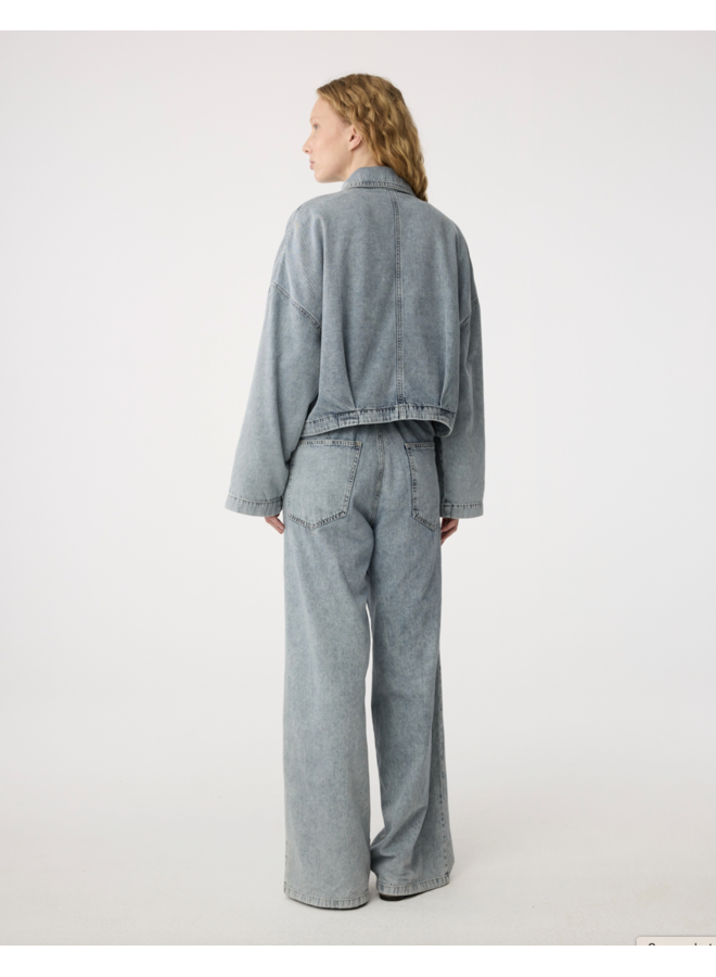 Dory Jacket Blue Knit-Ted