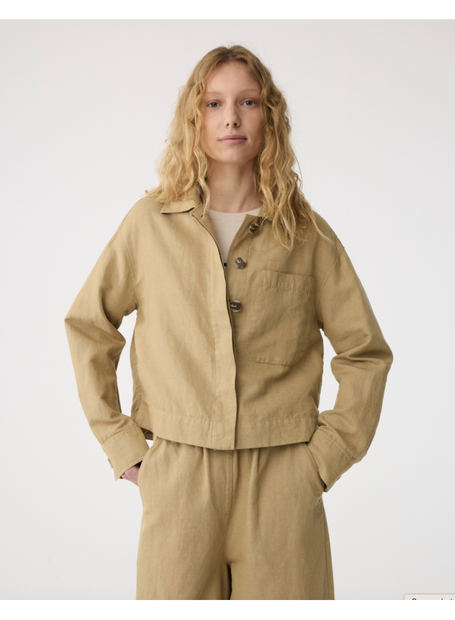 Joan Jacket Clay - Knit-Ted