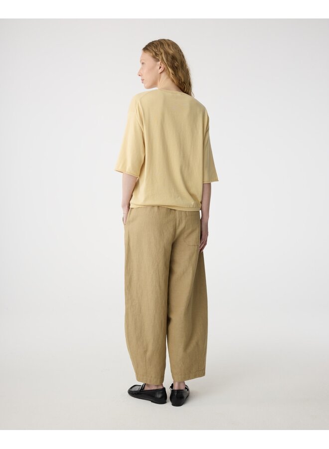 Merle T shirt - Yellow Knit-Ted