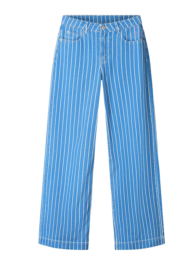 Pom Amsterdam JEANS Denim Stripes Blue