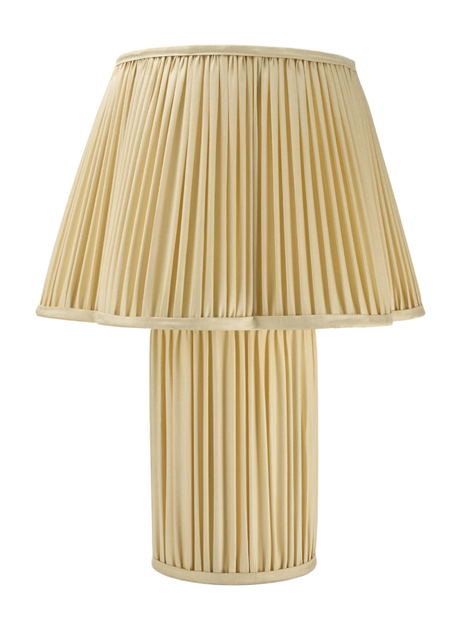 Myra Lamp Large Silk Buttercup Doing Goods