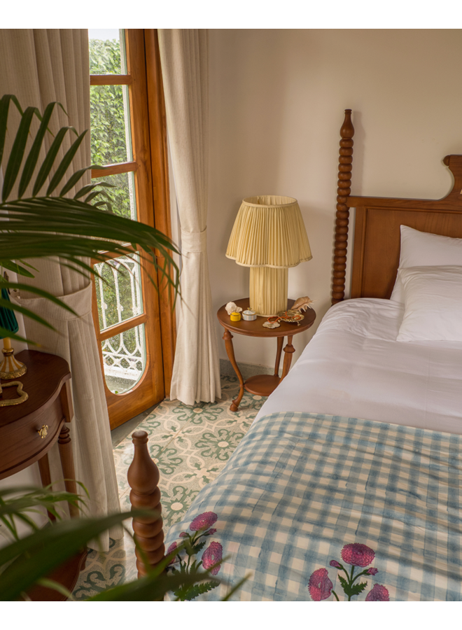 Myra Lamp Large Silk Buttercup Doing Goods