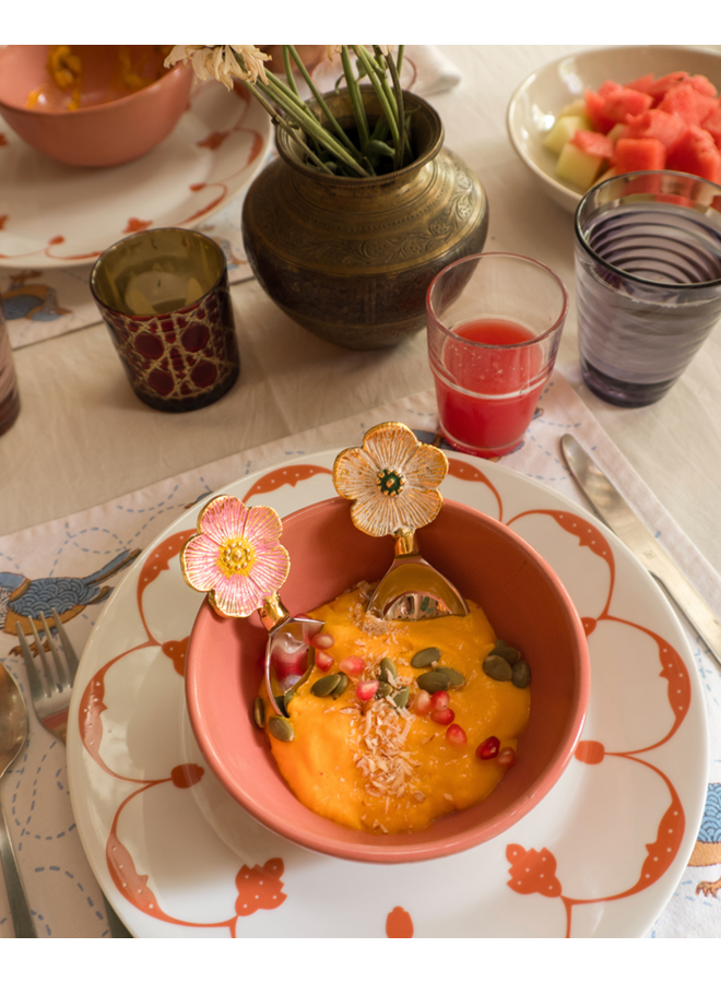 Faye Flower Dipster Spoon Set in Giftbox Doing Goods