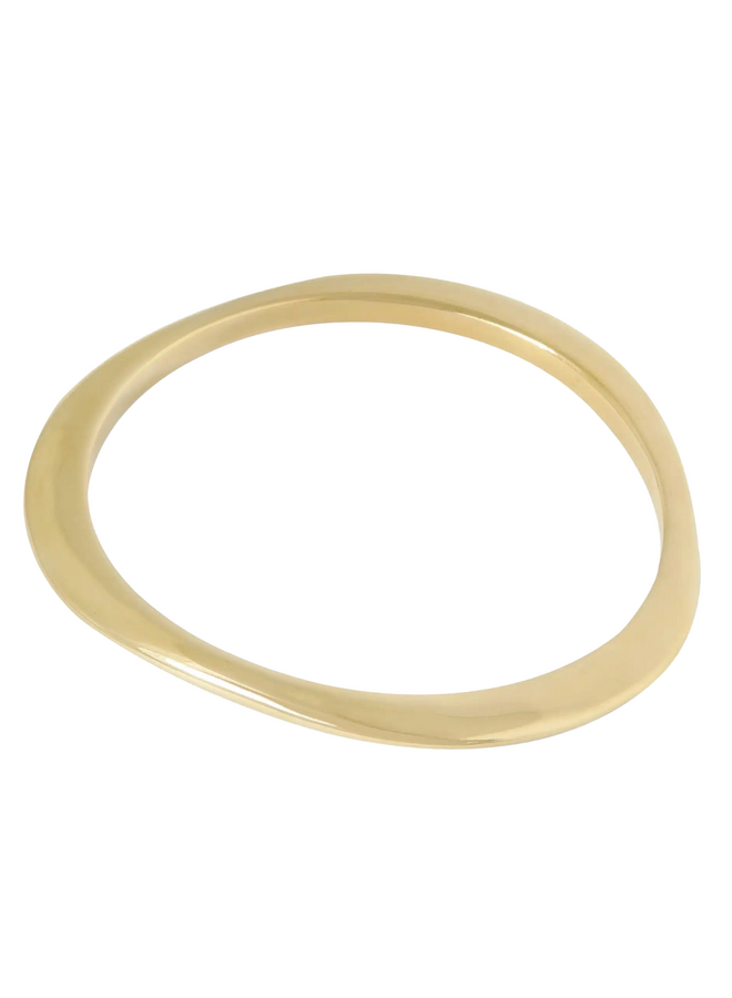Ellen Beekmans Platte organische bangle