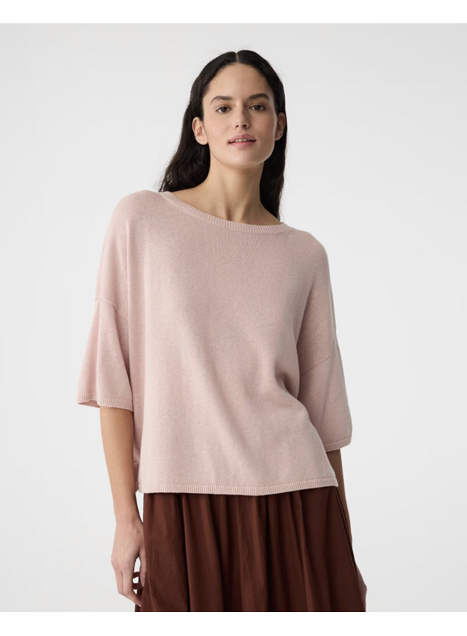 Merle T shirt - Soft Roze Knit-Ted