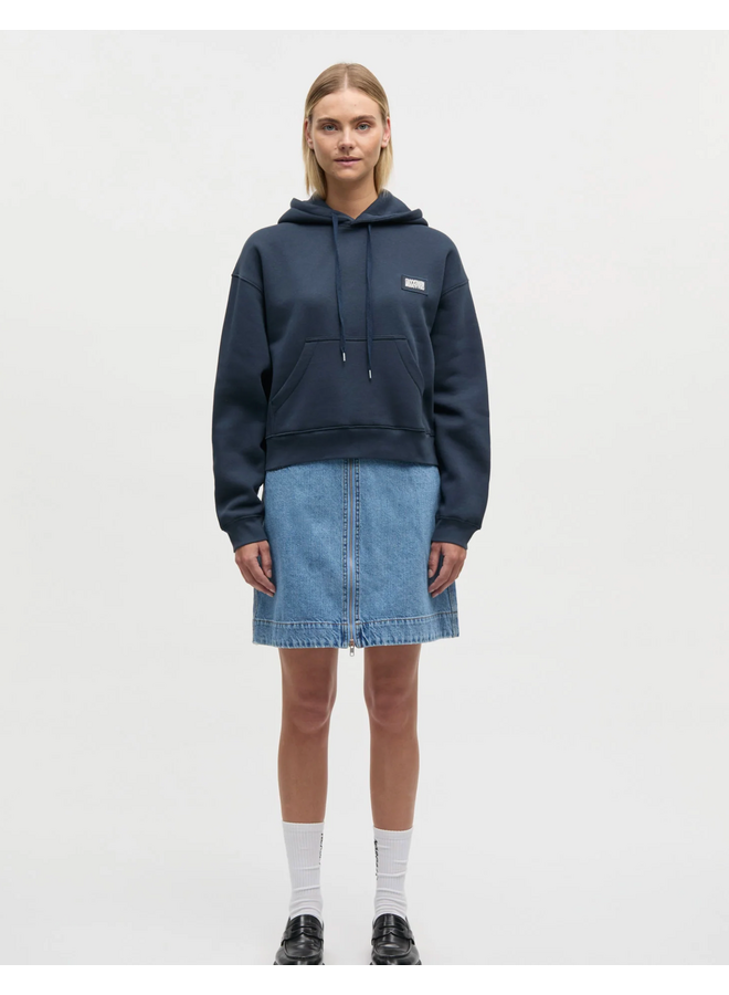 Mads Norgaard Standard Jodie Hood Sweatshirt Sky Captain