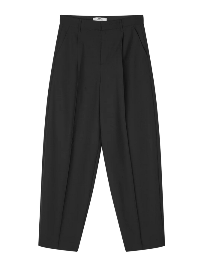 Mads Norgaard  Dense Weave Maria Pants Black